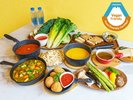 ビーガンメニュー(オプション)1人様 1,650円で夕食メニューの変更が可能です。