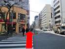 なか卯の横を更に直進