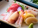 【すき焼き・しゃぶしゃぶコース】お造り盛り合わせ