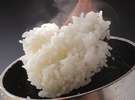 【朝食一例】炊きたての、白石米をお召し上がりください