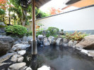 【大浴場:華の湯】内湯／日本三大美肌の湯を存分にご堪能ください。