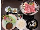 朴葉定食