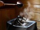 客室専用サウナ付きのお部屋。セルフロウリュで本格的なサウナ体験!