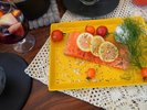 サーモンの香草包み焼き