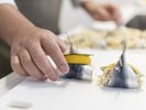 部屋までシェフ料理サービス