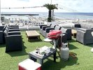 青空の下でBBQパーティー