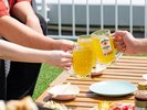 会話を楽しむBBQ