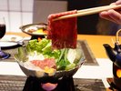 みかわ牛しゃぶしゃぶ(選べる料理の一品)