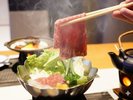 選べる料理(みかわ牛しゃぶしゃぶ)