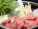 福島牛と会津豚を味わう贅沢すき焼き