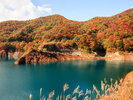 奥四万湖の紅葉
