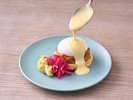 <Breakfast Buffet>プルドポークベネディクト