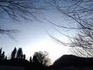 夕刻は幻想的に