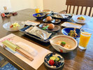・【朝食】地元の恵み。温泉で蒸した野菜と大分県産の卵やお米をご提供します