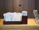 カミソリやお茶などもご用意