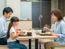 家族で楽しめる朝の時間です