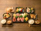 【温泉旅館グランピング夕食】お肉の盛り合わせをご用意