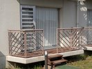専用テラスから屋外へ直接出入り可能。愛犬とのお散歩にも便利です。