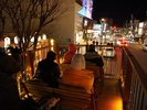 「馬車BAR」ホテルヌプカ前発着、約50分の旅をゆっくりとお楽しみください。