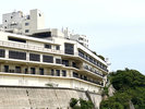 ホテルたつきと橋田鼻灯台