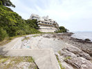 橋田鼻遊歩道とホテルたつき