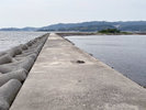 松島へつづく遊歩道