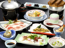 【夕波の膳】三河の味を気軽に楽しめる会席 *季節により器や内容が異なります