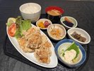 【夕食】鶏の唐揚げ御膳