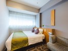 【コンフォートダブルルーム一例】バス・トイレ別/広さ20平米/ベッド幅160cm/Wi-Fi