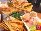 【朝食ブッフェ】岩手県産食材を中心とした約60種類のメニューをお楽しみください。
