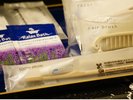 【客室備品】歯ブラシ・髭剃り・入浴剤等アメニティをご用意