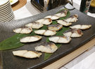 ■温かいご飯と一緒に焼き魚をご用意しております。