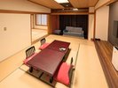 【お部屋食和室一例】各部屋それぞれの彩をお楽しみいただけます♪