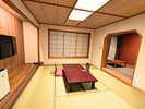 【お部屋食和室一例】各部屋それぞれの彩をお楽しみいただけます♪