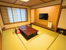 【お部屋食和室一例】各部屋それぞれの彩をお楽しみいただけます♪