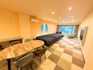 【ファミリールーム「ゆう」】リニューアル新客室。お部屋食希望の方はメッセージをお願いします。