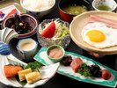【朝食】山口の食材を使用した純和風のご朝食をお楽しみください
