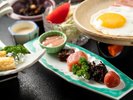 【朝食】地元山口の食材をごゆっくりとご堪能ください
