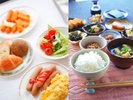 朝食バイキング6:30〜9:00 1階フロント横の【花茶屋】にて、ごゆっくりお召し上がり下さいませ。