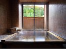 姉妹館へ湯めぐり♪九兵衛旅館/檜の貸切風呂