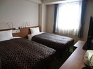 【エコノミーツインルーム15u】コンパクトなツインルームです。