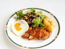 朝食平日メインプレート「照り焼きチキン」