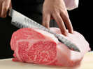 【あづま屋の肉】山形の顔である山形牛を季節や状況に応じて厳選。様々な調理法で魅せる。