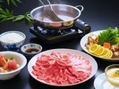 山形牛と米沢豚のしゃぶしゃぶ(4人前)