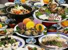 隠岐の食材を使ったカラフルなお料理※写真はイメージです。
