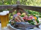 自然に囲まれBBQを満喫して下さい!ビ〜ルがうまい☆