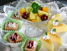 #冬季限定 デザートはチーズケーキにフルーツなど盛りだくさんっ!