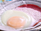 #卵焼き 貝化石を餌にした菊池農場の卵を使用