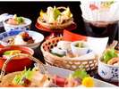 料理長自慢の会席料理(イメージ)