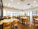 朝食会場